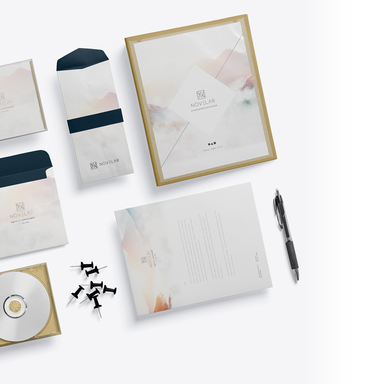 Cahier des charges d’un logo Agence Novelar Lyon